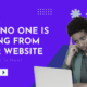 Why No One is Buying from your website